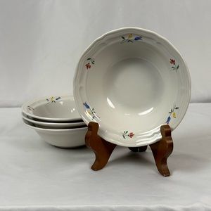 French Country Kitchen Ann Maria Soup Bowls -set of four